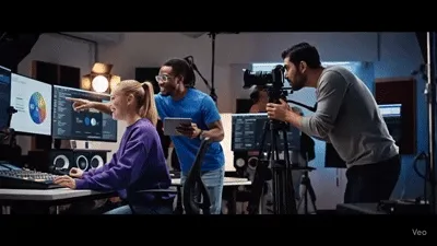 The ridged surface of the moon